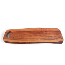 Load image into Gallery viewer, 30&quot; x 10&quot; ACACIA CUTTING/SERVING BOARD
